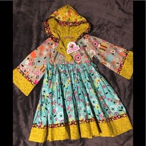 NWT Girls Fall dress Jelly the Pug 3T